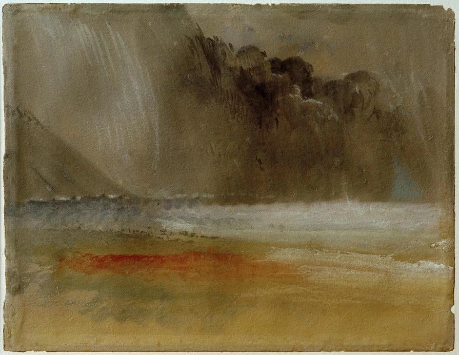 Nuvola tempestosa ammucchiata su mare e sabbia, 1835 - London, Courtauld Institute Galleries